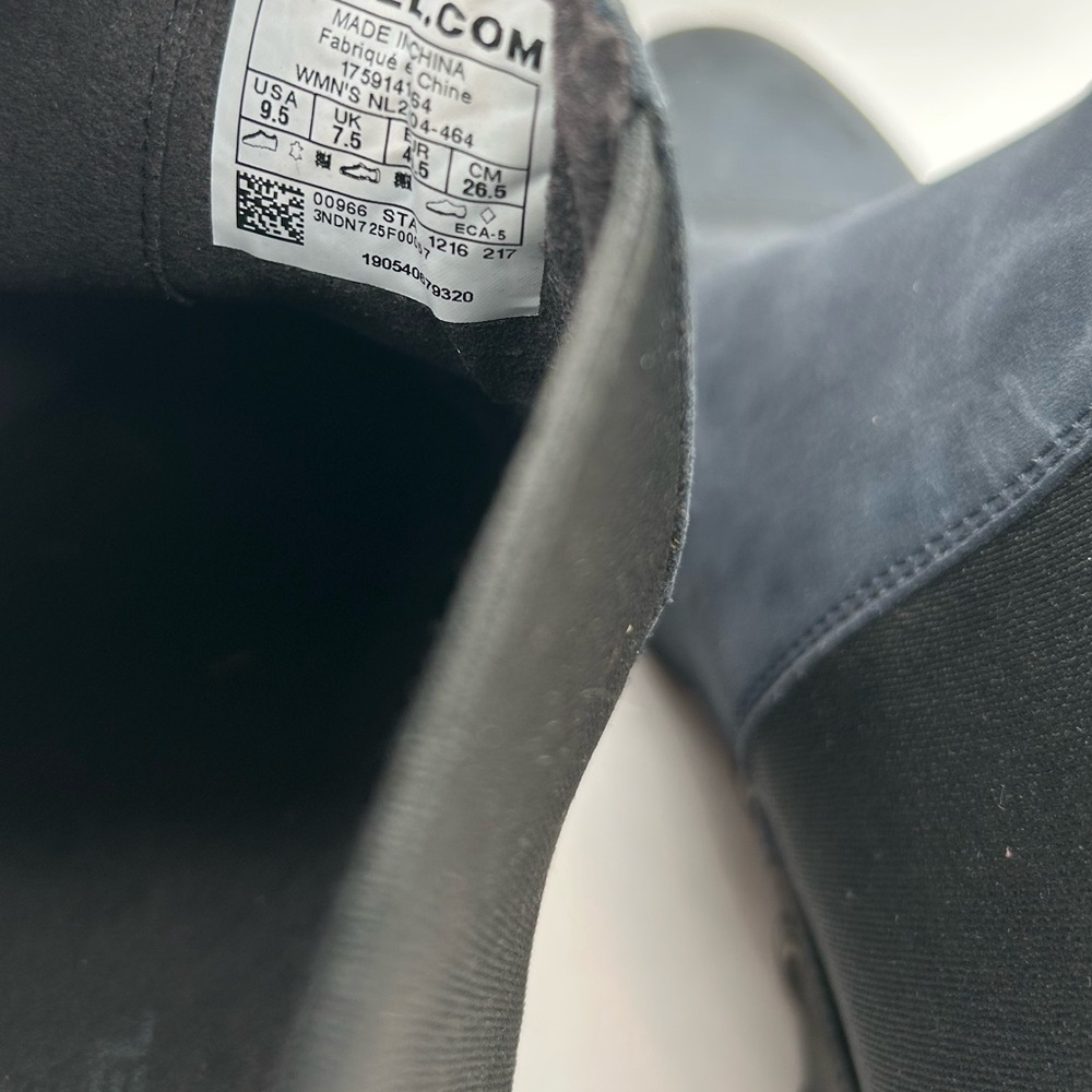 Sorel Navy and Black Wedge Chelsea Ankle Boots - Picture 11 of 11